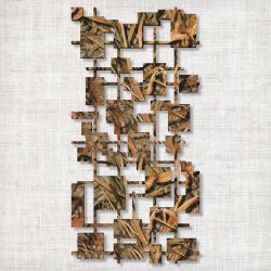  Изящная панель 400×800 мм «Квадратная абстракция» («Square Abstract»)