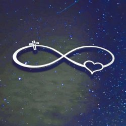 Панно из металла для гостиной «Символ бесконечности» («Symbol of infinity»)