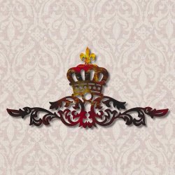 Панно 600×300 мм «Королевские регалии» («King Regalia»)