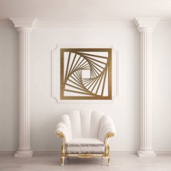Панно 1000×1000 мм «Окно в бесконечность» («Window to infinity»)