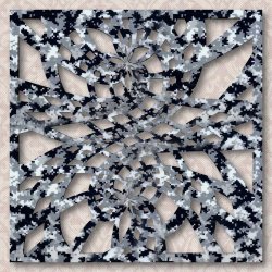 Панно 1000×1000 мм «Закрученные пути» («Swirled Ways»)