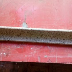 Бетонный плинтус полукруглый 60×50×500 мм