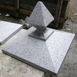 Колпак для забора 1,5×2 кирпича с украшением