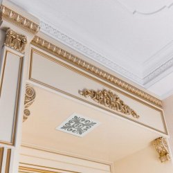 Вентиляционная решётка 100×100 мм «Цветочная» («Floral»)