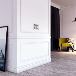 Вентиляционная решётка 100×100 мм «Орденская» («Order»)