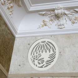 Вентиляционная решётка Ø 150 мм «Растительная» («Vegetal»)