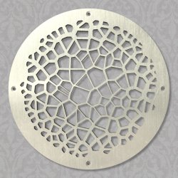 Вентиляционная решётка Ø 180 мм «Случайная сетка» («Random Mesh»)
