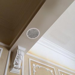 Вентиляционная решётка Ø 180 мм «Ажурный цветок» («Elegant Flower»)