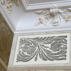 Вентиляционная решётка 300×150 мм «Лист» («Leaf»)
