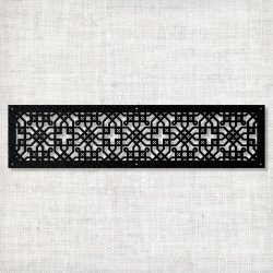 Вентиляционная решётка 500×100 мм «Арабский орнамент 02» («Arabian Pattern 02»)