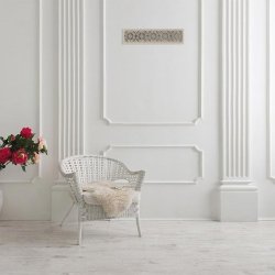 Вентиляционная решётка 500×100 мм «Арабский орнамент 02» («Arabian Pattern 02»)