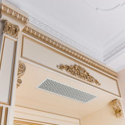 Вентиляционная решётка 600×150 мм «Разные треугольники» («Random Triangles»)