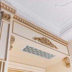 Вентиляционная решётка 600×150 мм «Гинкго» («Ginkgo»)