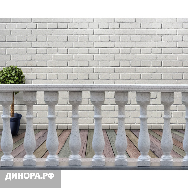 Балюстрада с балясинами «Классические»