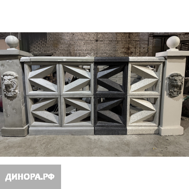 Балюстрада с балясинами «Классические»